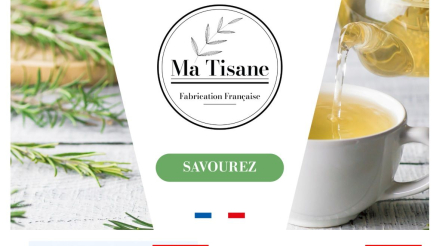 Création site e-commerce PrestaShop Ma Tisane