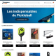 pickleball store, création de site web sur mesure