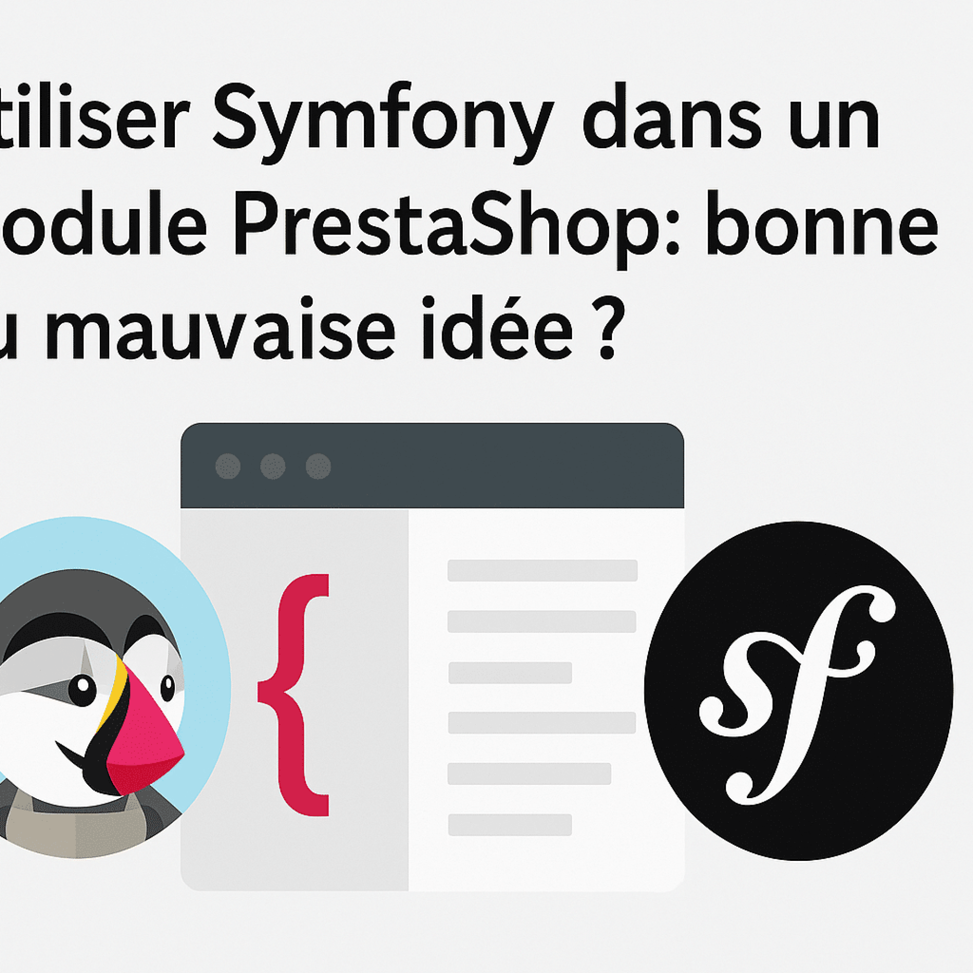 Utiliser Symfony dans un module PrestaShop