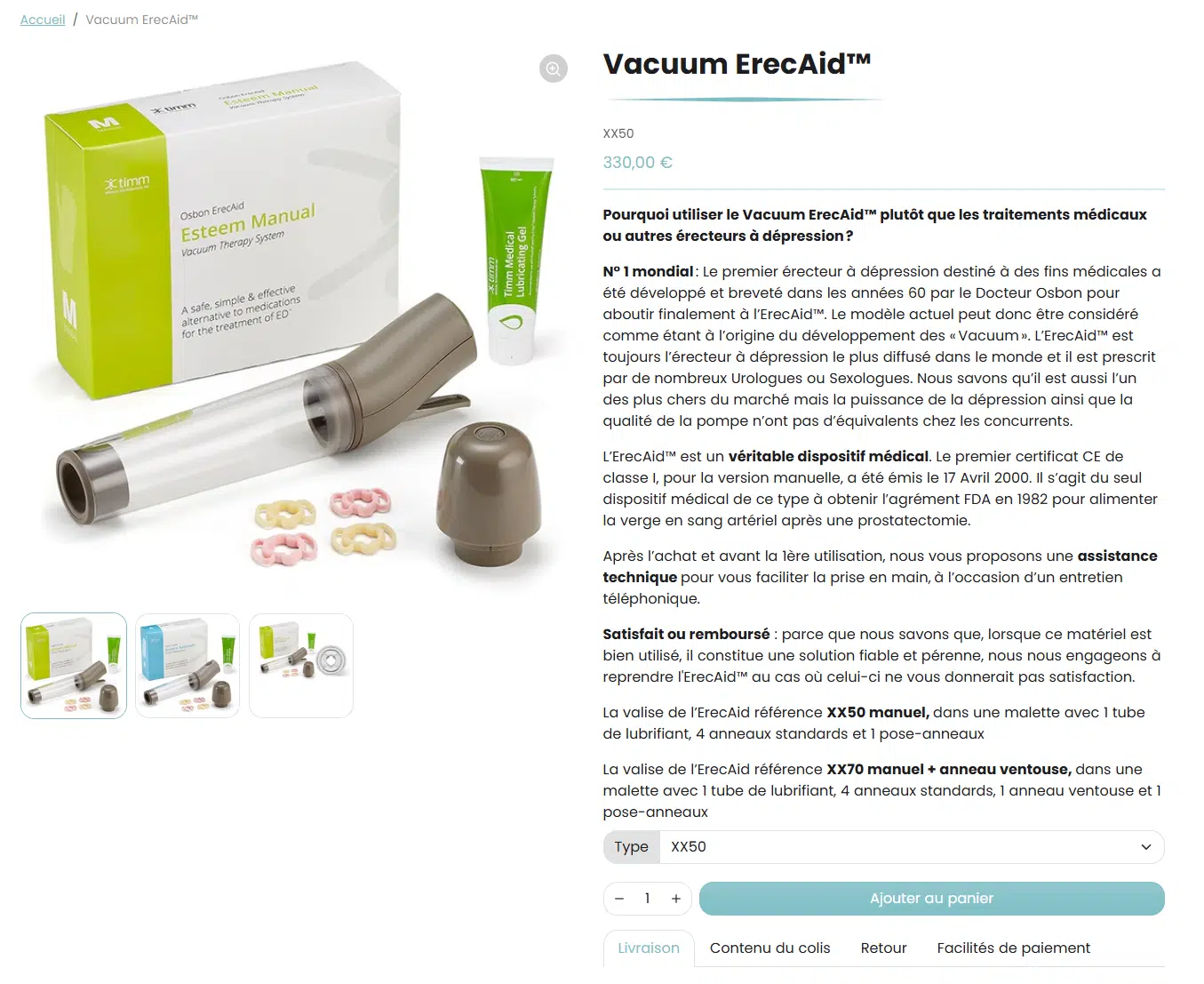 Vacuum ErecAid™